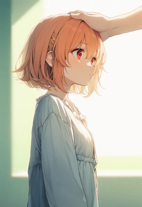 相手の頭を掴むAIイラスト|プロンプト紹介