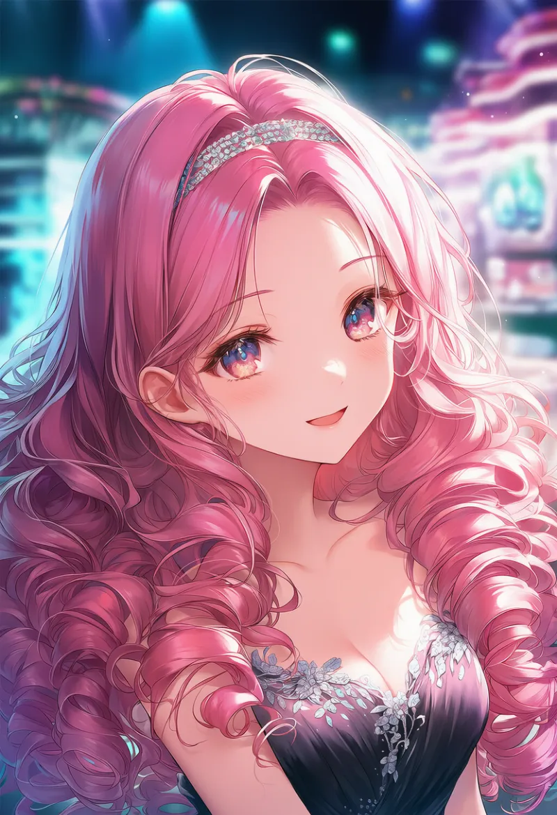 名古屋巻き強め｜キャバ嬢の髪型プロンプト