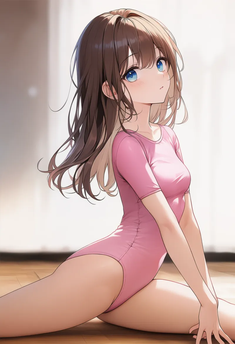 ハイレグ・レオタードのAIイラスト｜プロンプト紹介