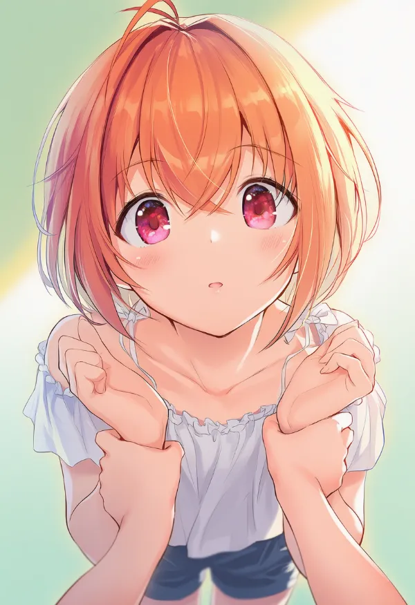 手首を掴むAIイラスト|プロンプト紹介