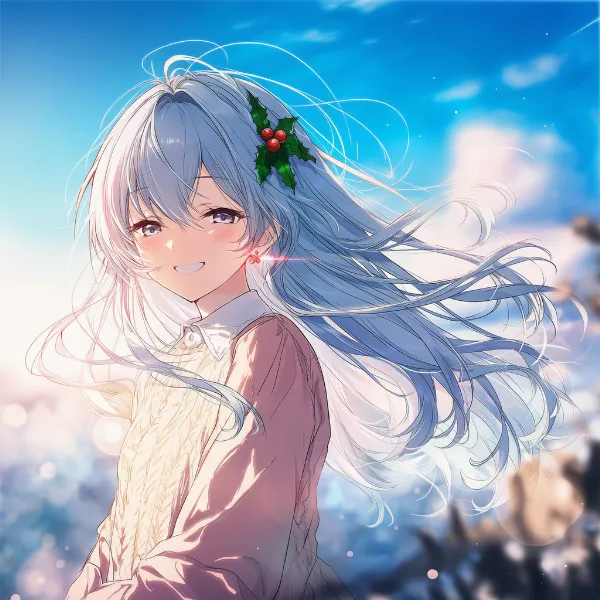 ヒイラギのプロンプト紹介｜植物のAIイラスト