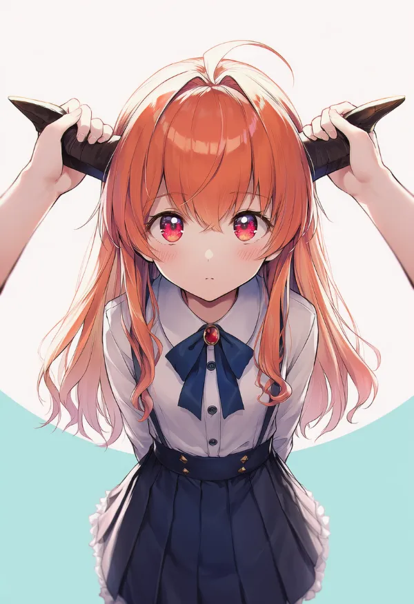 角を掴むAIイラスト|プロンプト紹介