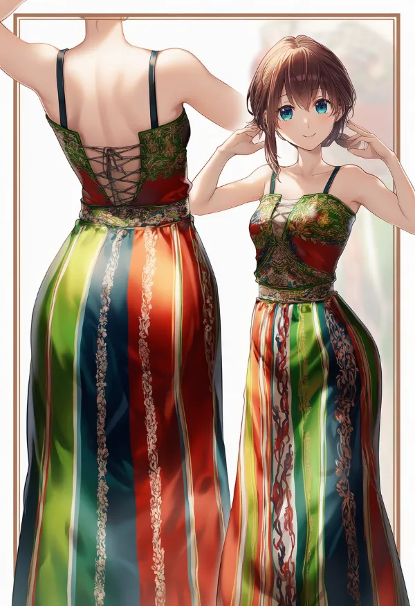 イタリアの民族衣装のプロンプト｜AIイラスト作例