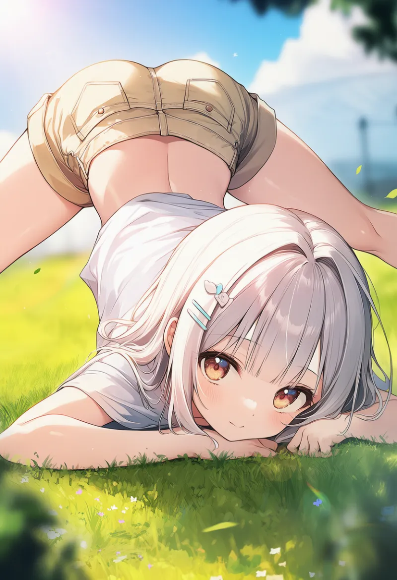 jack-o’ challenge(例のポーズ)のプロンプトとAIイラスト作例