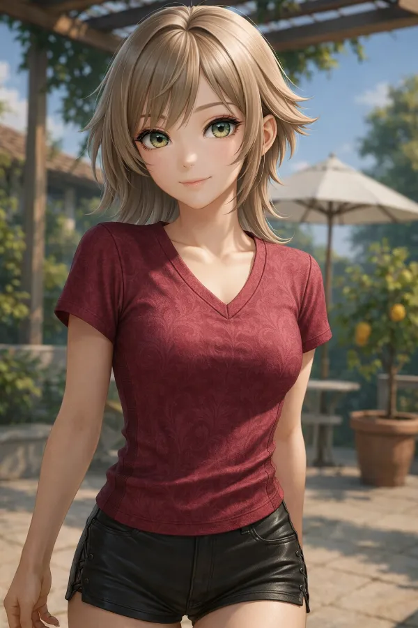 ジャカード柄の服プロンプト｜AIイラスト