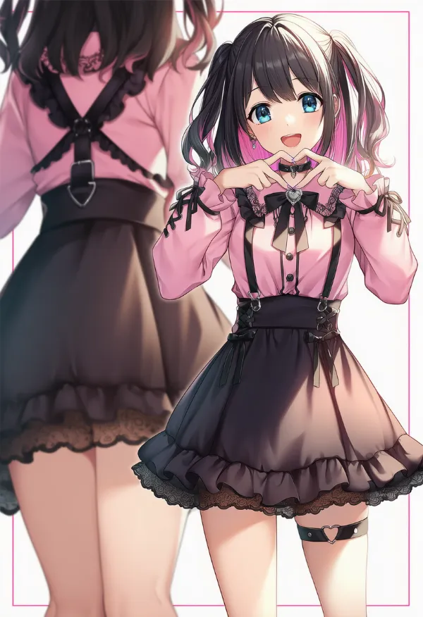 地雷系の服装プロンプト|AIイラスト