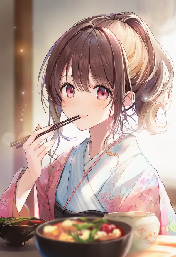 懐石料理のAIイラスト｜プロンプト紹介