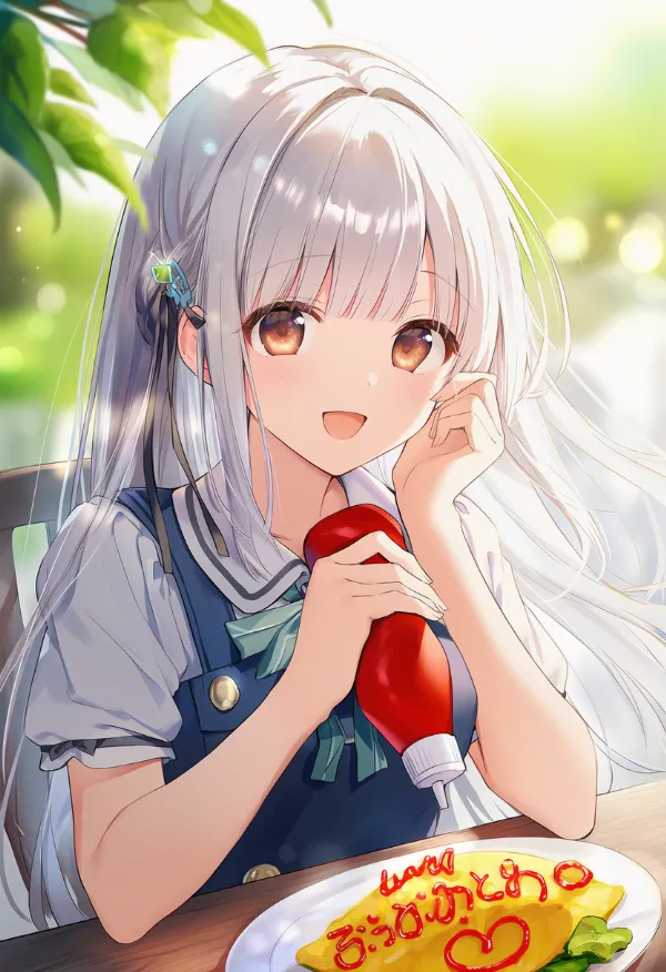 ケチャップのAIイラスト｜プロンプト紹介