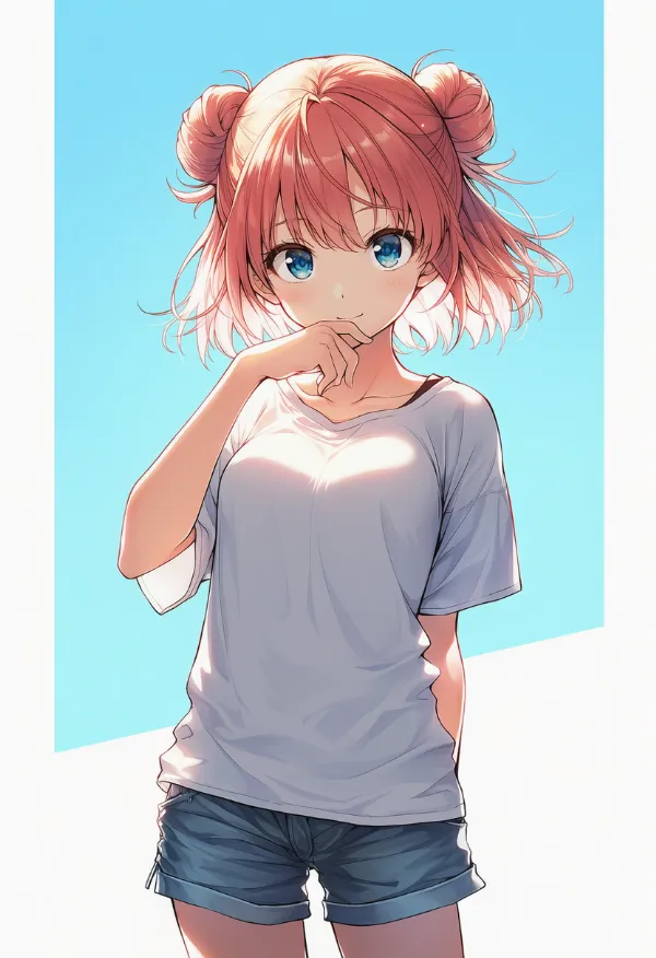 手にキス(AIイラスト)|プロンプトと作例