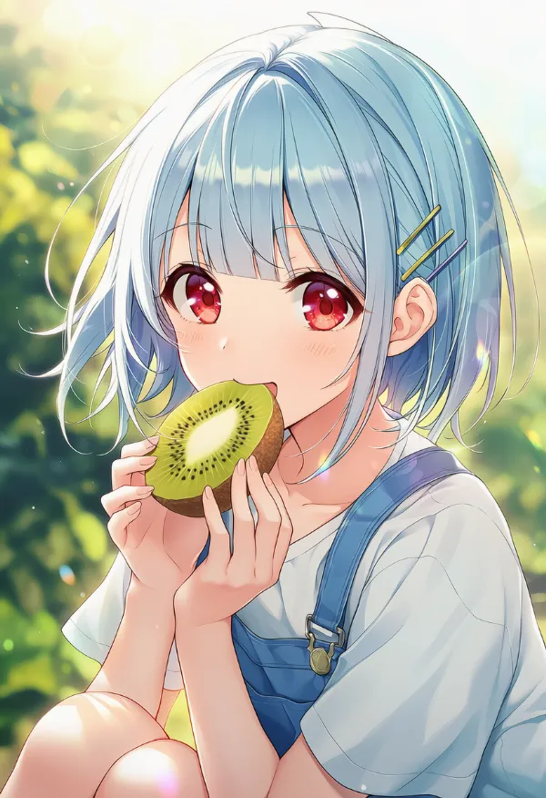 キウイのAIイラスト｜プロンプト紹介