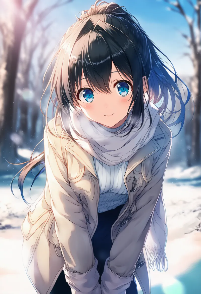 viewerに身を乗り出してくる:leaning towards viewer|AIイラスト用プロンプト