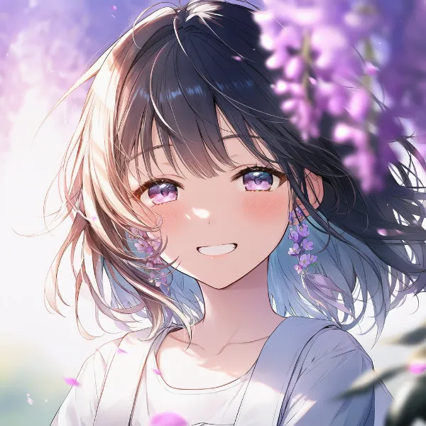 ライラックのプロンプト紹介｜多年草の花・AIイラスト