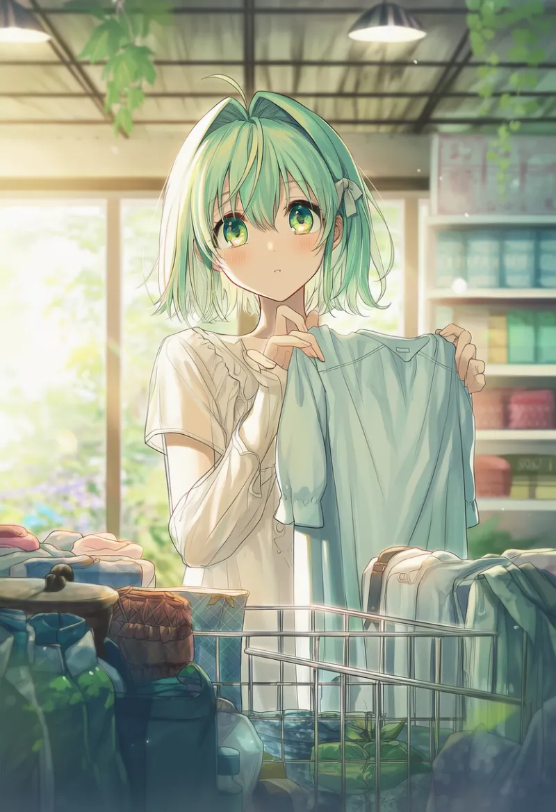 詳細な室内のAIイラスト作例とプロンプト紹介