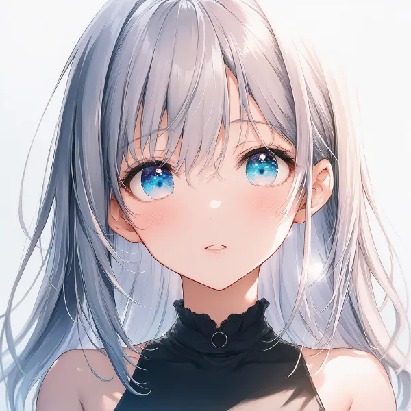 ルーズタックバング|前髪プロンプト