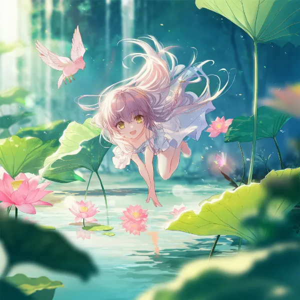 のプロンプト紹介｜花のAIイラスト