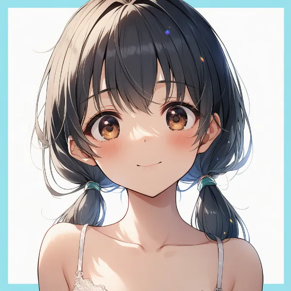 ローツインテール|髪型プロンプト