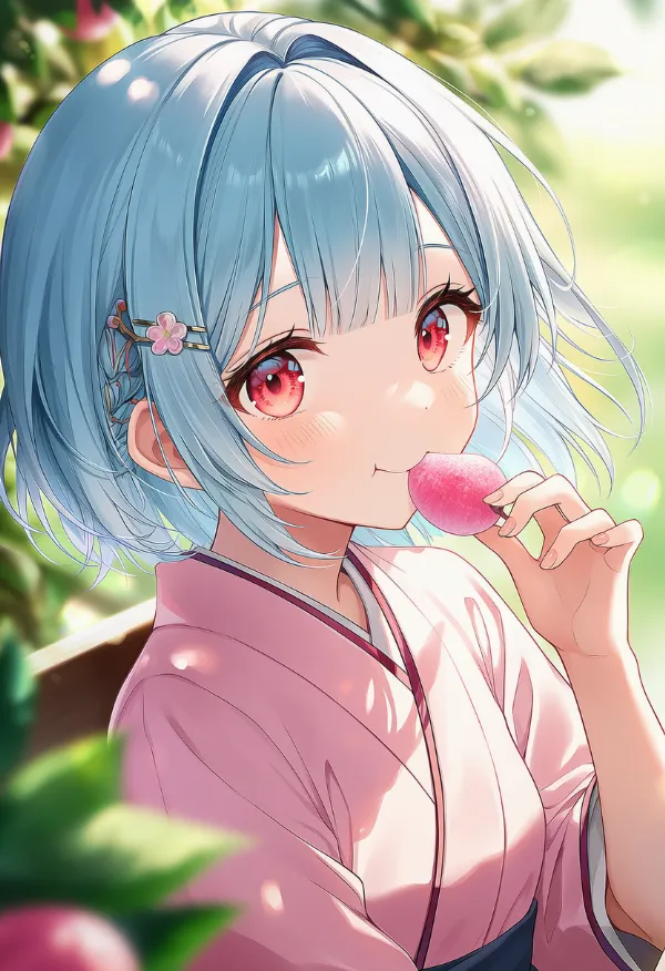 ライチのAIイラスト｜プロンプト紹介