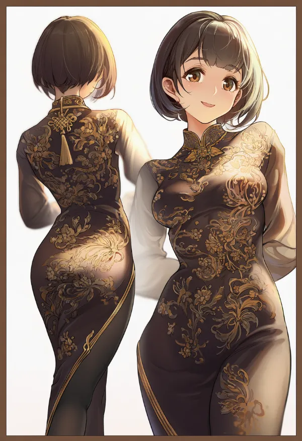 馬面裙（民族衣装）のプロンプト｜AIイラスト作例