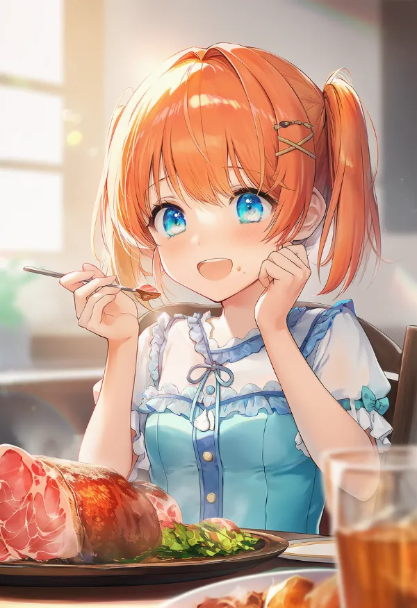 肉のAIイラスト｜プロンプト紹介