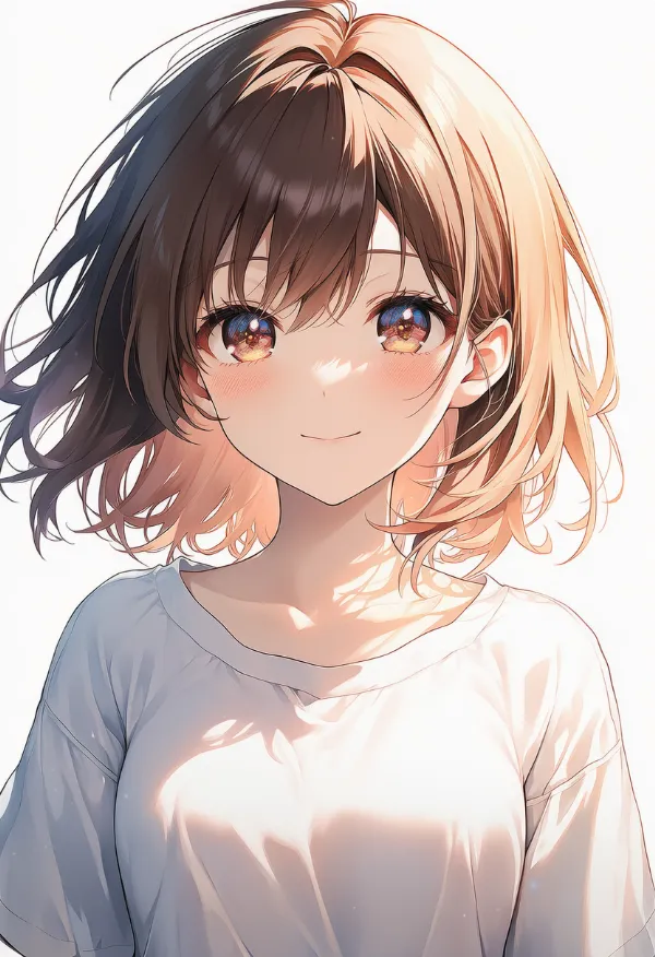 セミロング|髪型プロンプト