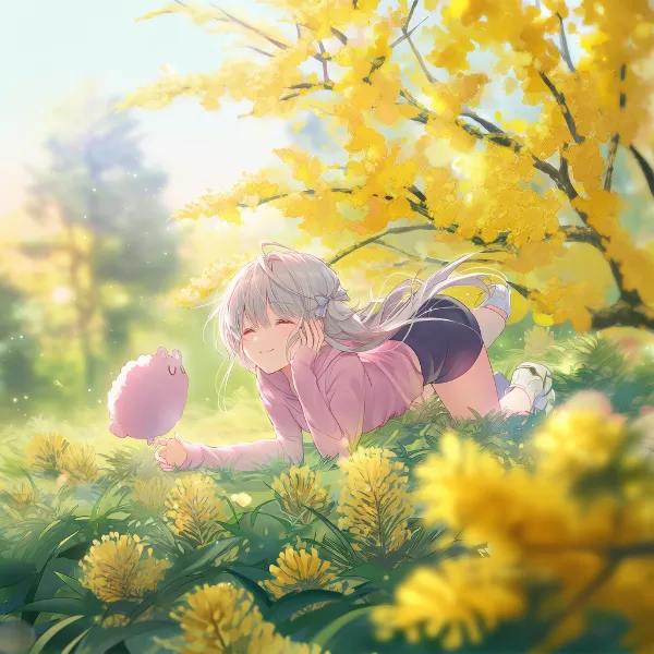 のプロンプト紹介｜花のAIイラスト