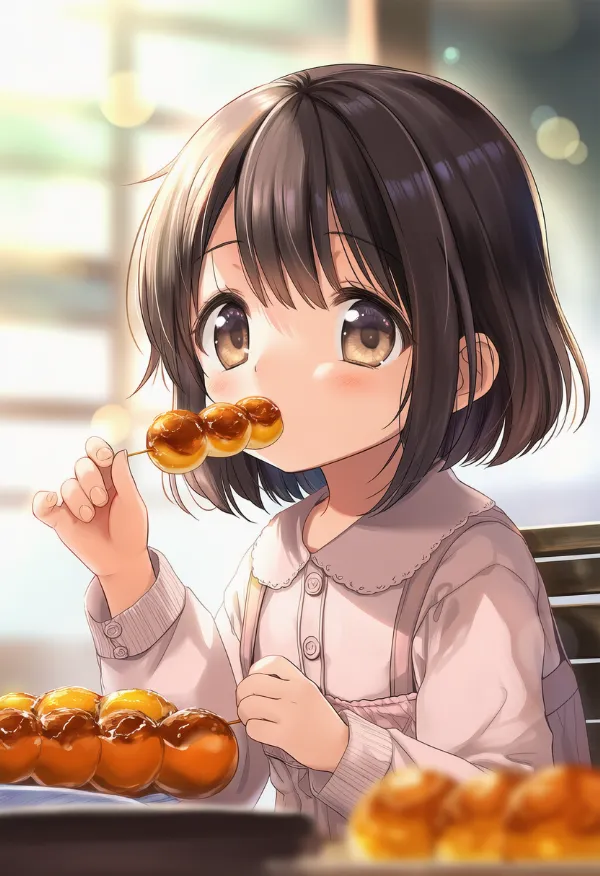 みたらし団子のAIイラスト｜プロンプト紹介