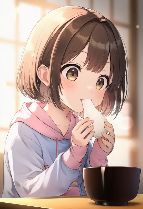 餅のAIイラスト｜プロンプト紹介