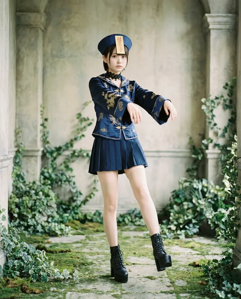 キョンシー風|Nano Banana用コスプレプロンプト