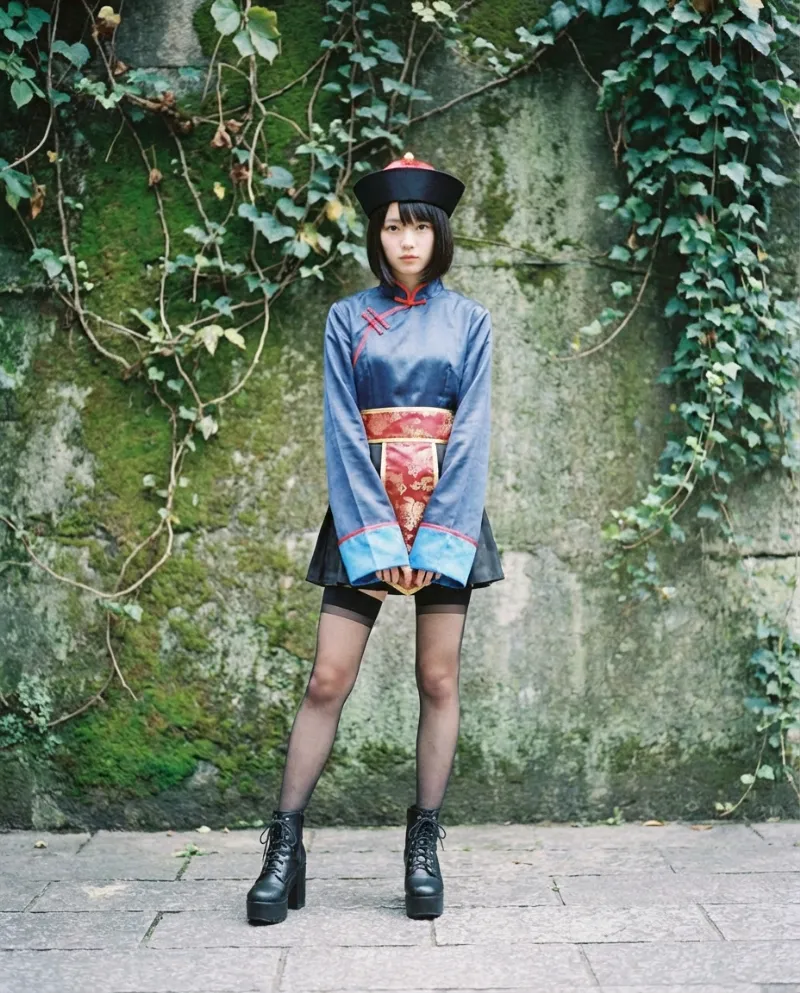 Nano Banana Proで生成:キョンシー風のコスプレ衣装の作例