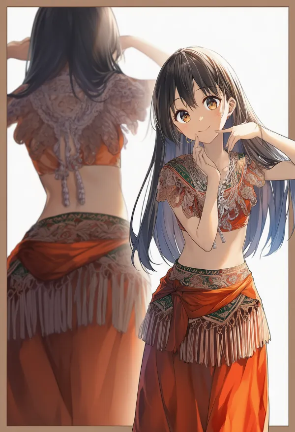 ナイジェリア（民族衣装）のプロンプト｜AIイラスト作例