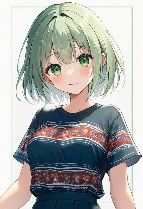 ノルディック柄の服プロンプト｜AIイラスト