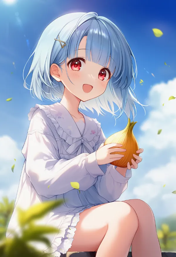 玉ねぎのAIイラスト｜プロンプト紹介