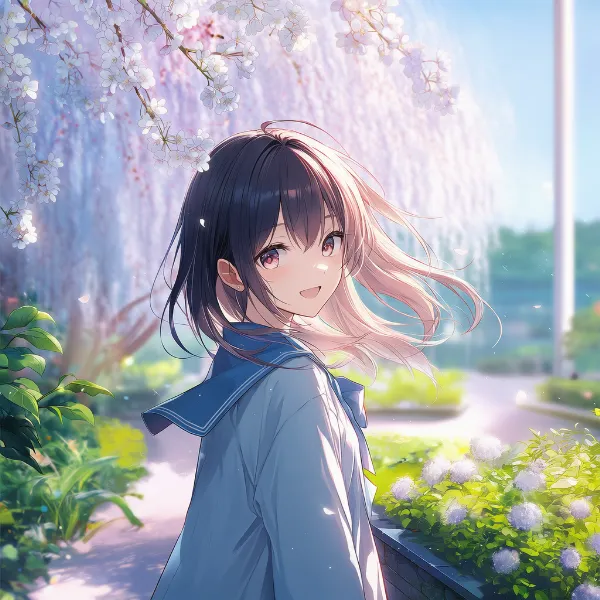 梅の木のプロンプト紹介｜樹木のAIイラスト