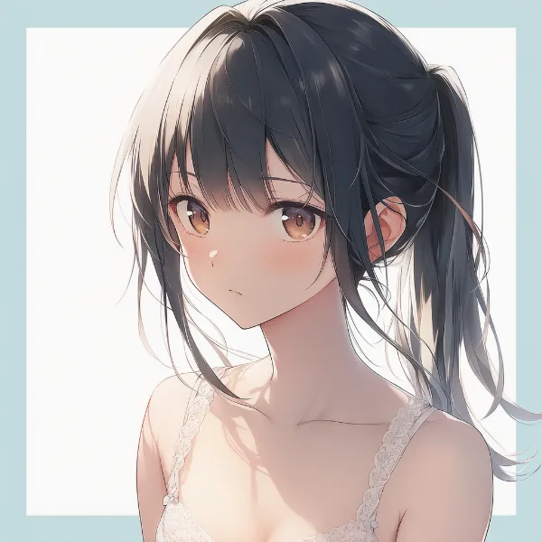 ポニーテール|髪型プロンプト