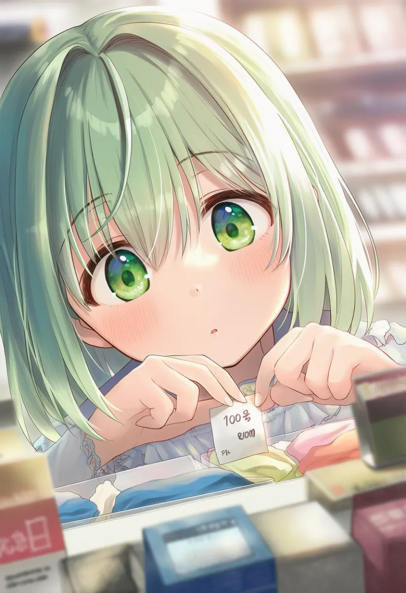 商品の値札のAIイラスト作例とプロンプト紹介