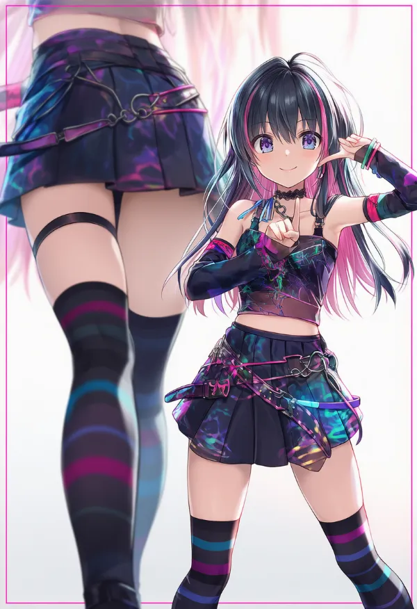 レイバーファッションの服装プロンプト|AIイラスト