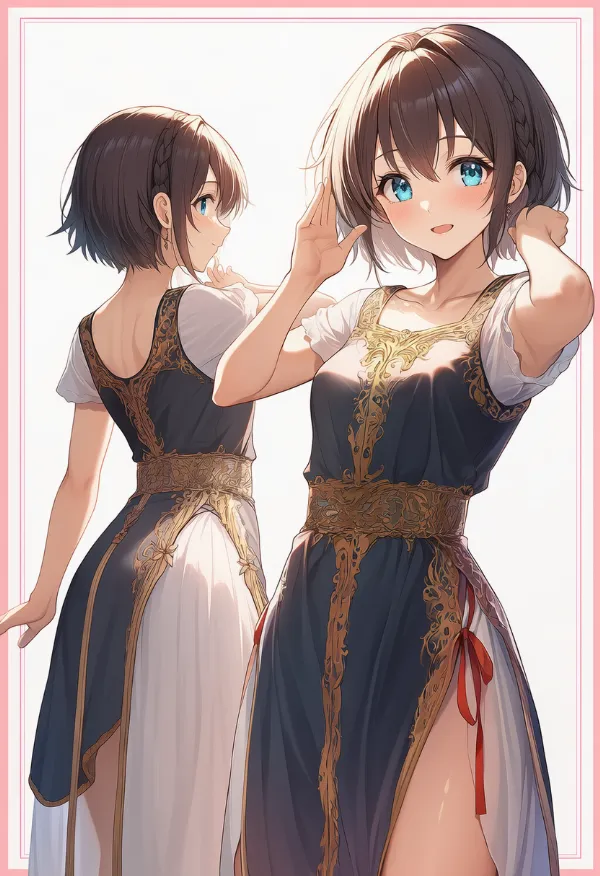 ルネサンス服のプロンプト|AIイラスト