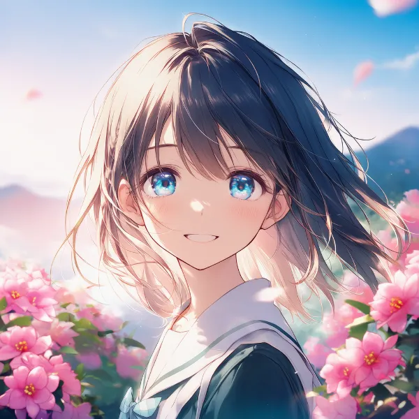 シャクナゲのプロンプト紹介｜多年草の花・AIイラスト