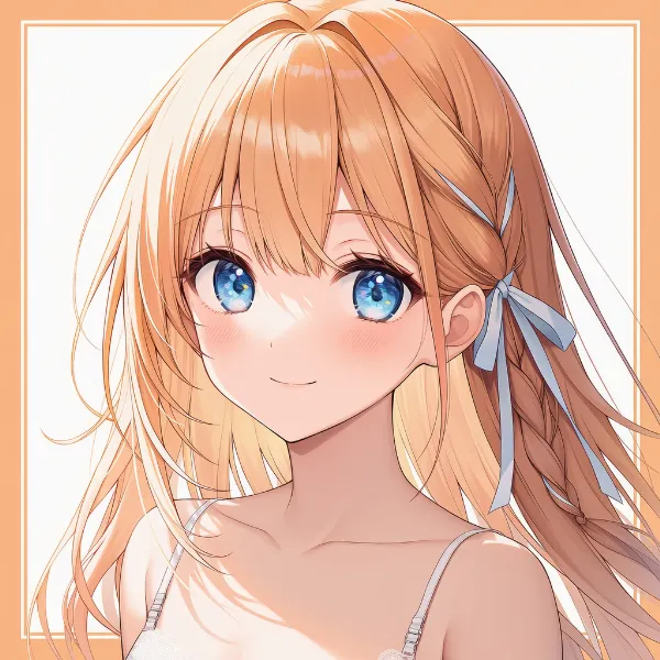 リボンブレイド|髪型プロンプト