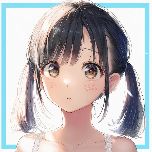 ショートツインテール|髪型プロンプト