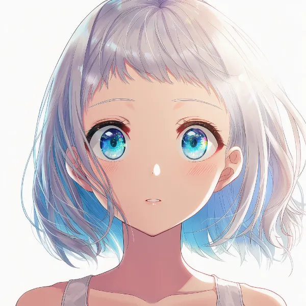 短め前髪|髪型プロンプト