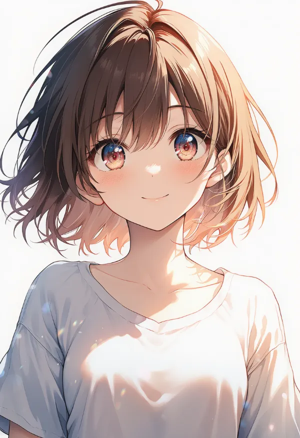 ショートヘア|髪型プロンプト