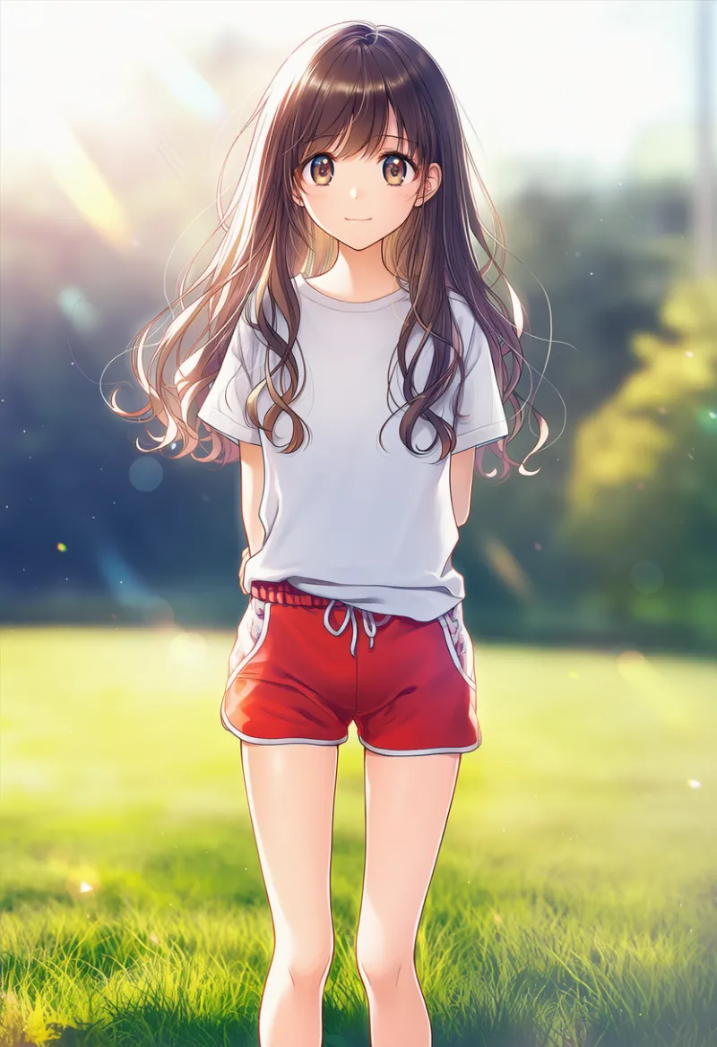 細い脚｜脚の体型プロンプト紹介