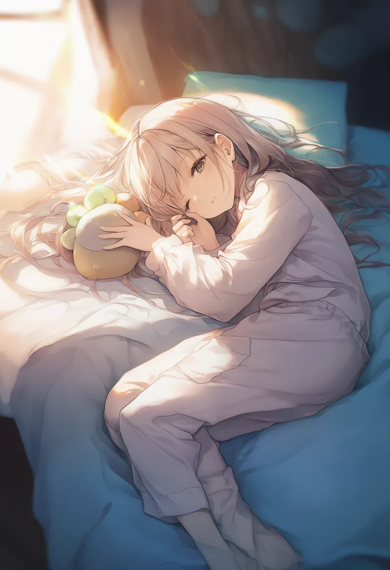 小さいサイズのベッドを再現したAIイラストとプロンプト