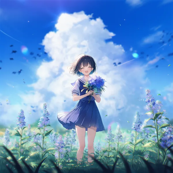 キンギョソウのプロンプト紹介｜多年草の花・AIイラスト