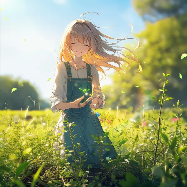 芽のプロンプト紹介｜植物のAIイラスト