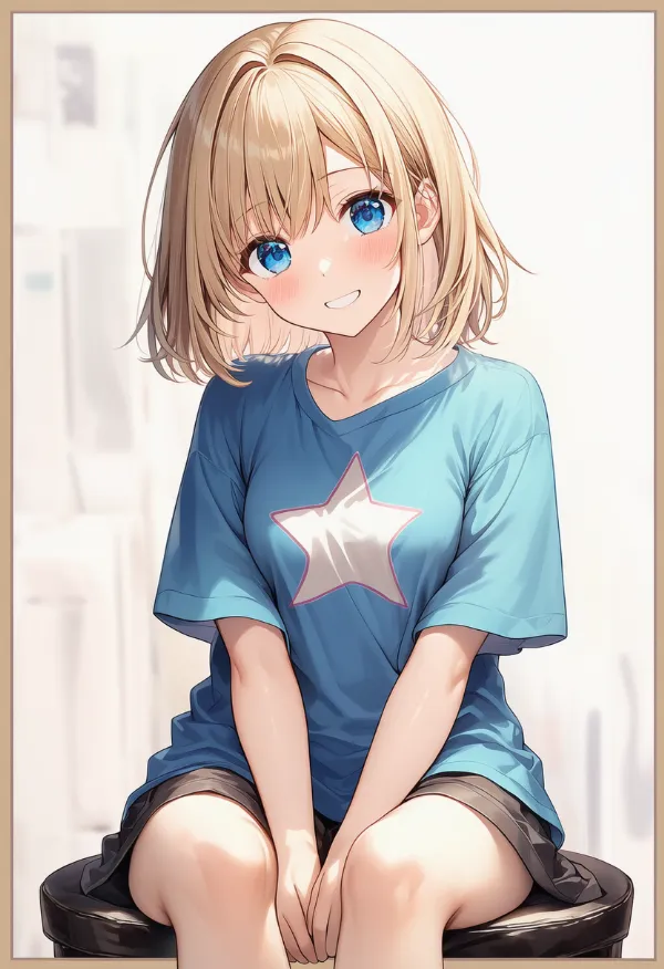 星柄の服プロンプト｜AIイラスト