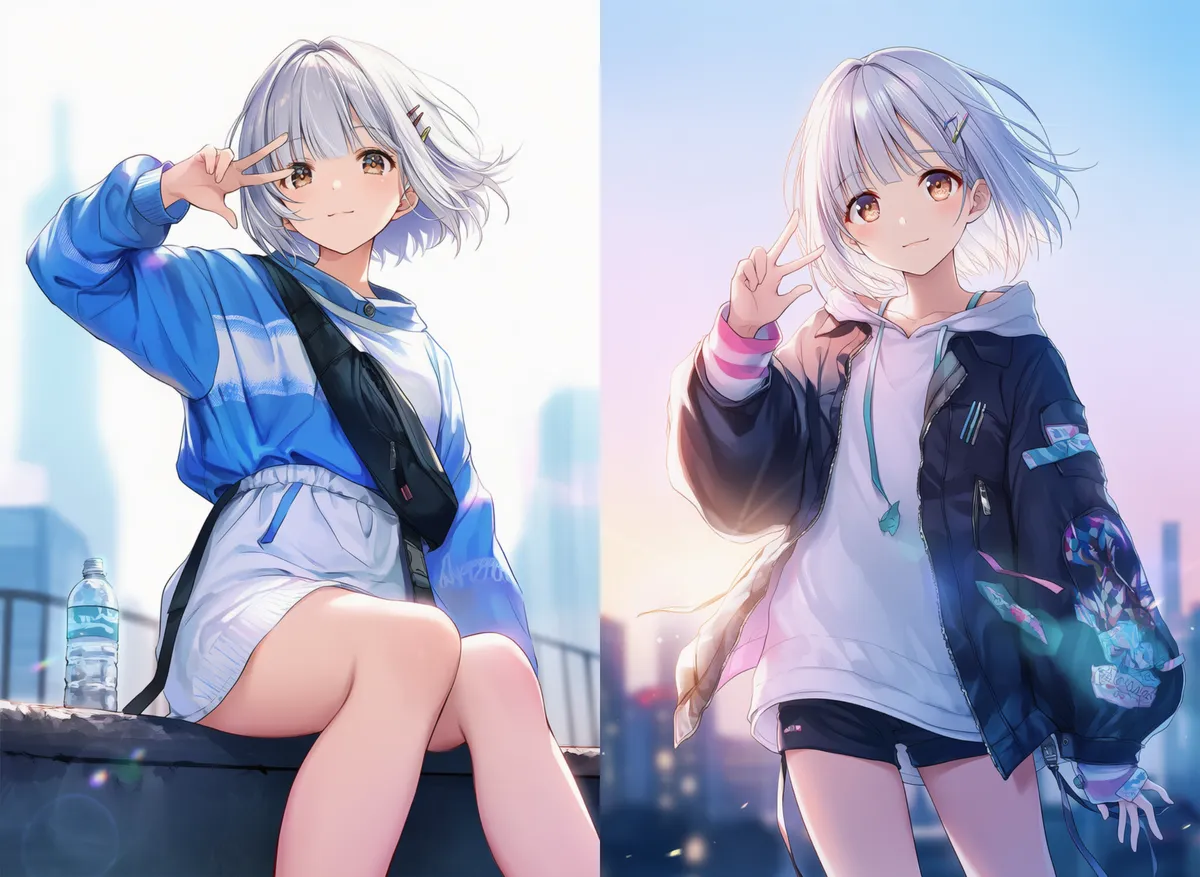 ストリートファッションの基本プロンプト紹介とAIイラスト