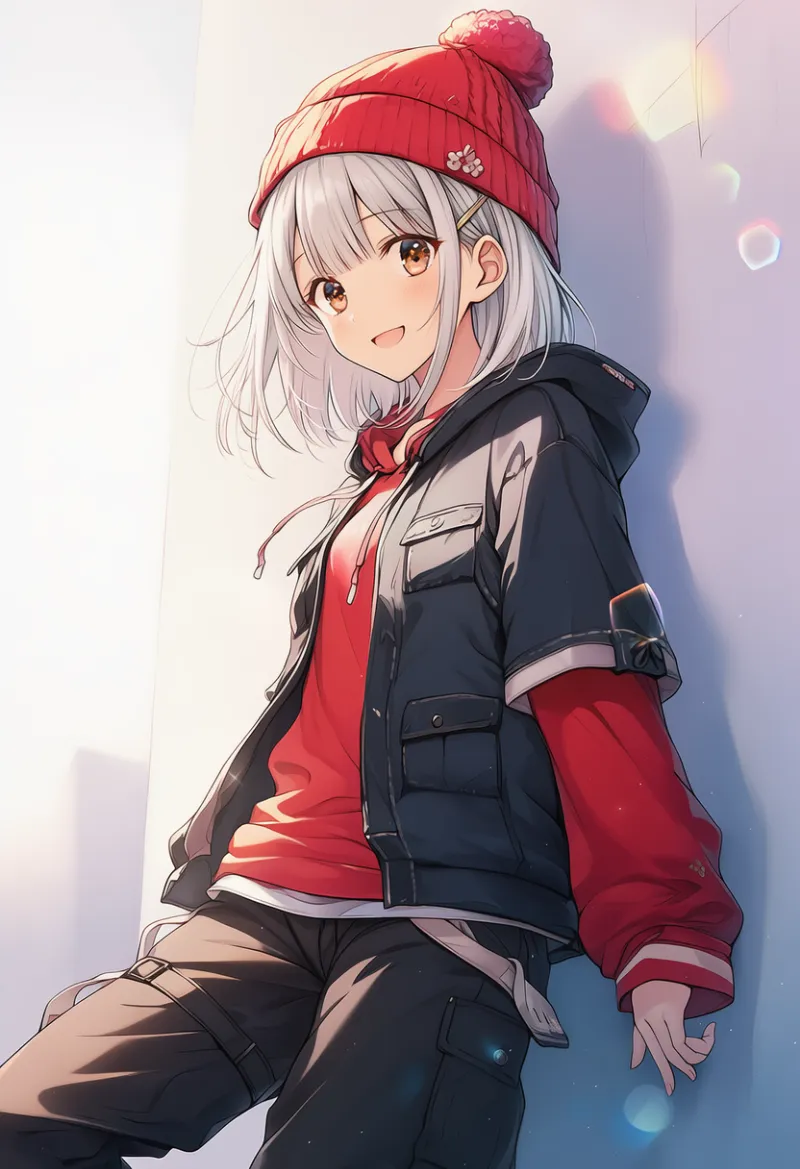 ビーニー帽｜ストリートファッションのアイテムプロンプト紹介