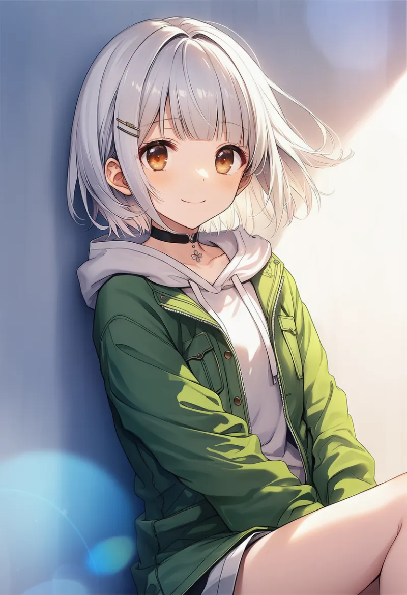 チョーカー｜ストリートファッションのアイテムプロンプト紹介